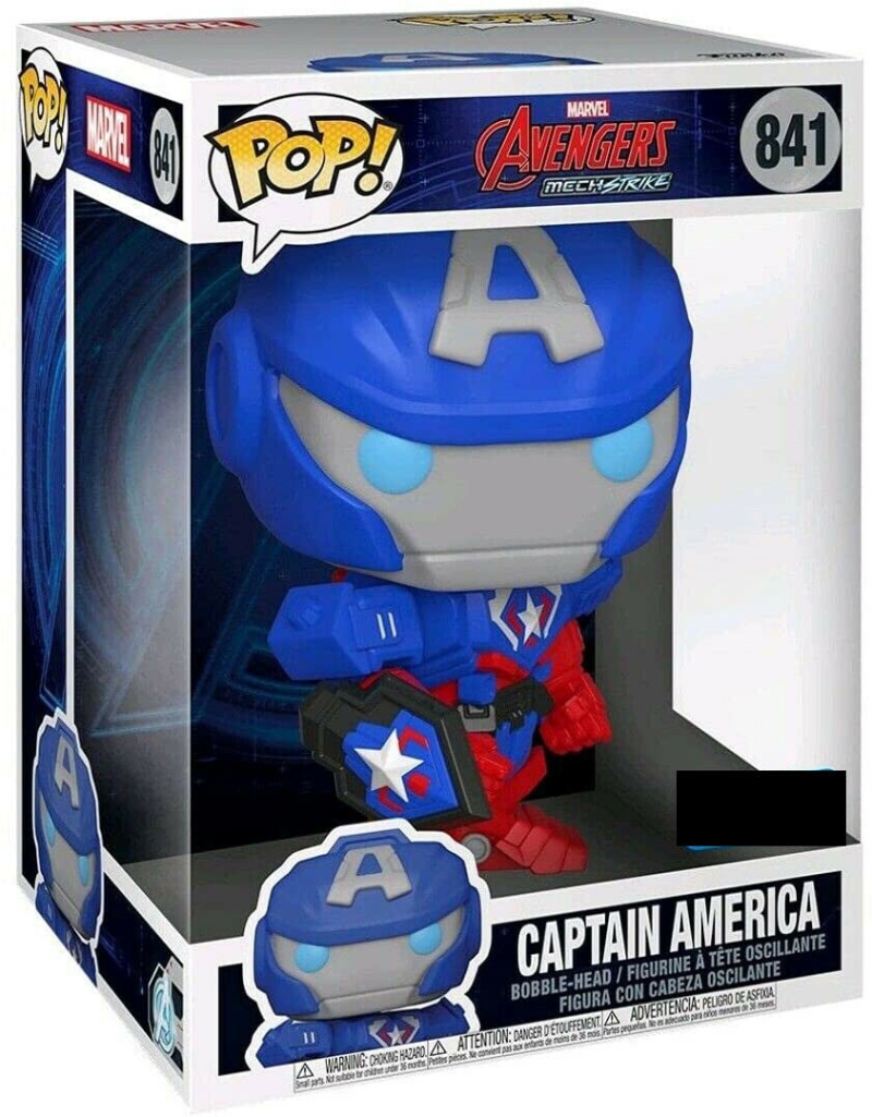 FUNKO Funko POP! Vynil Jumbo Marvel Mech: Capitan America
